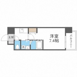 BROAD 新うめきたRESIDENCEの物件間取画像